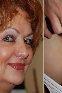 trendy blonde mature milf fucks and gets facialed on top